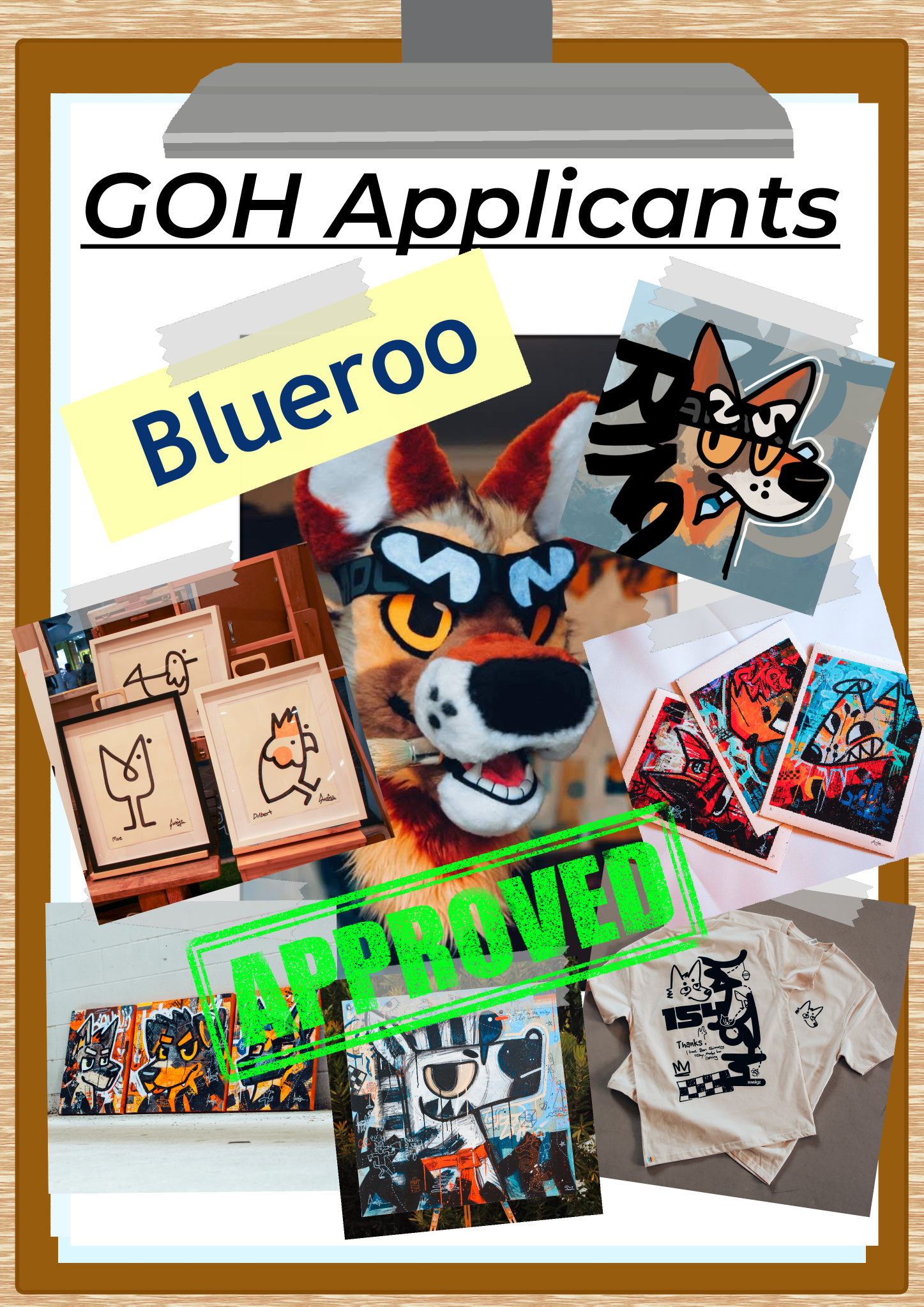 Our second guest of honour for year 4 is… Blueroo!