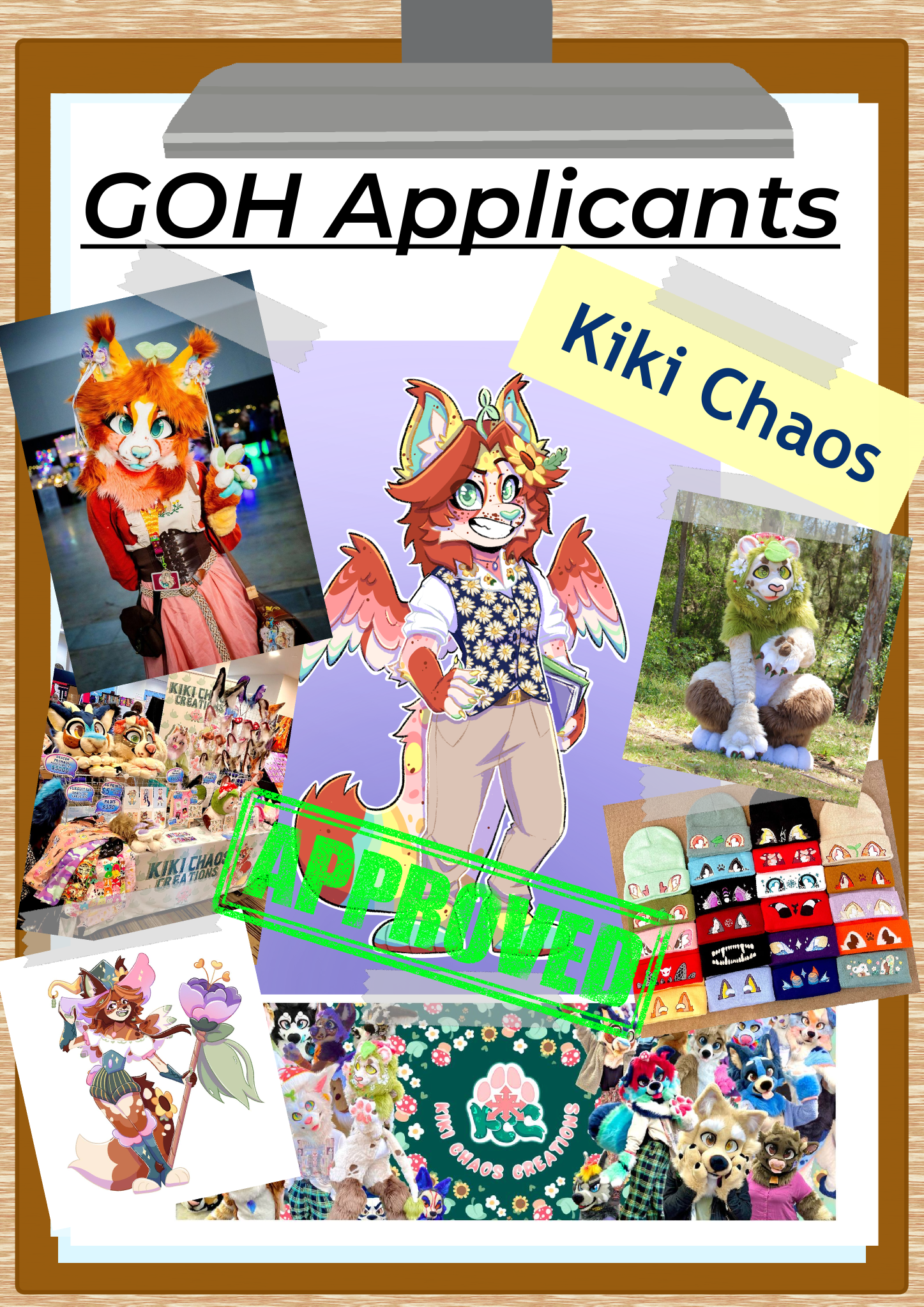 Our first Guest of Honour for year 4 is…. Kiki Chaos!